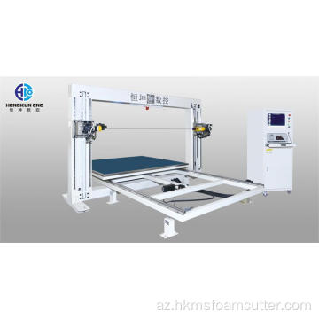 CNC üfüqi salınan bıçaq kəsmə maşını